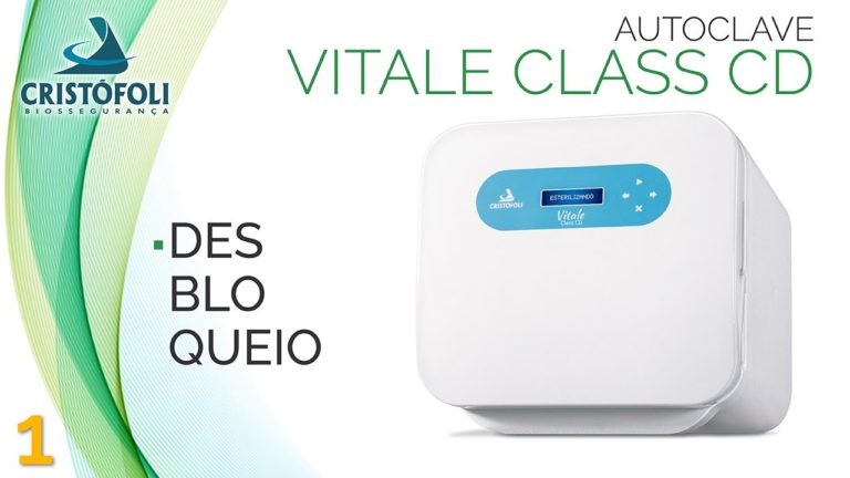 Passo-a-passo: Desbloqueio Autoclave Vitale Class CD