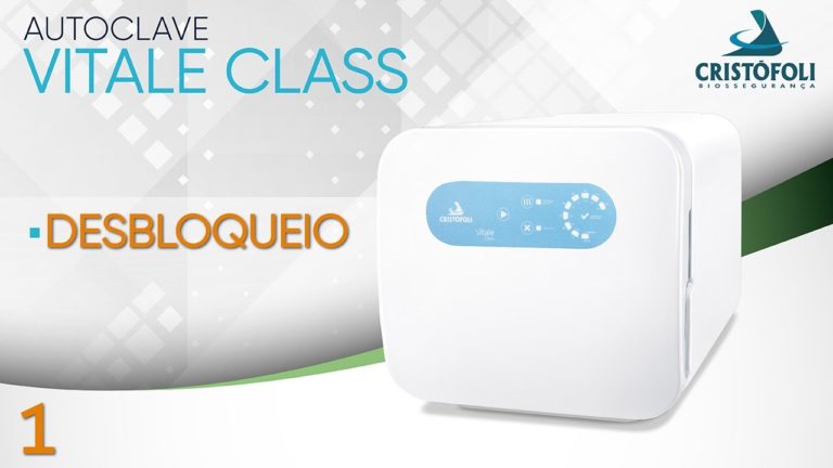 Passo-a-passo: Desbloqueio Autoclave Vitale Class