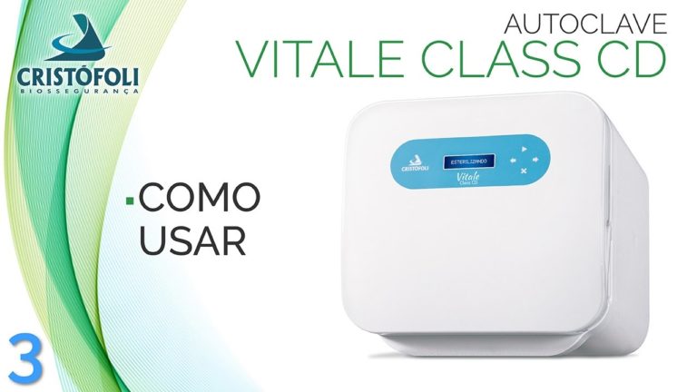 Passo-a-passo: Como usar Autoclave Vitale Class CD